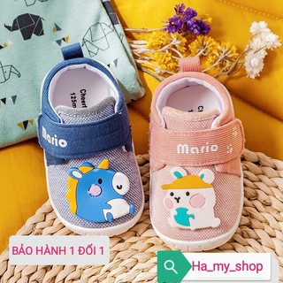 Giày cho bé gái, bé trai,👟 giày trẻ em Cheerful Mario 1-3 tuổi 👟
