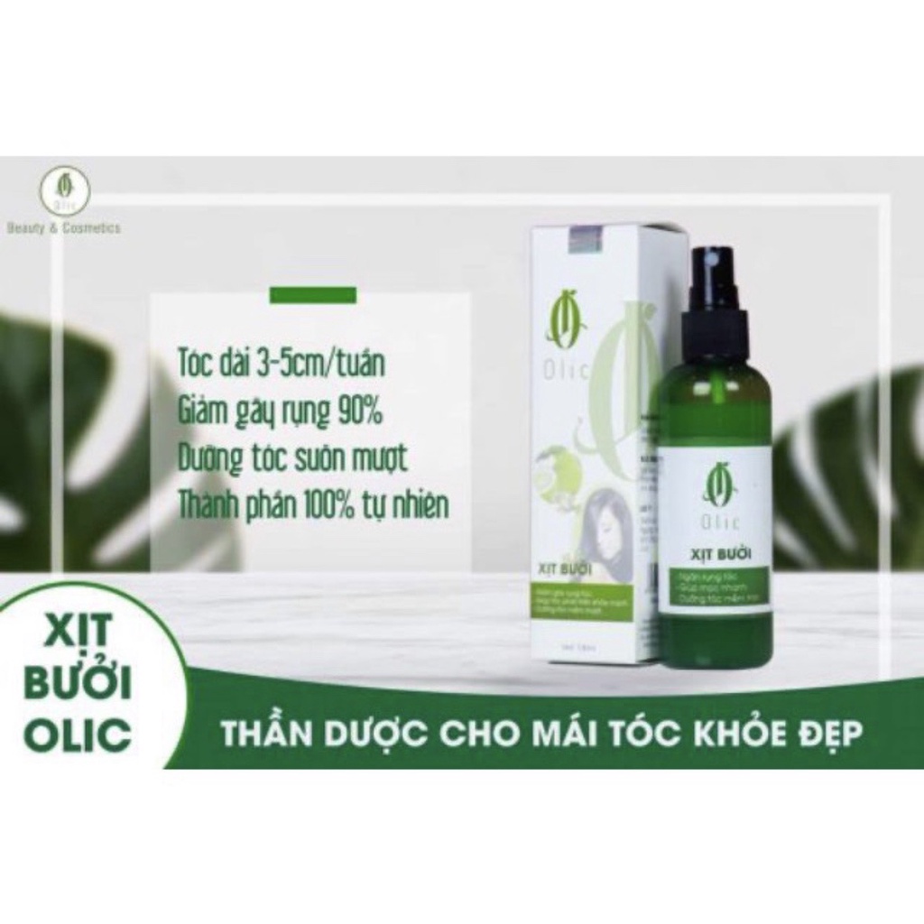 Xịt Bưởi Olic Chính Hãng Kích Thích Mọc Tóc Nhanh 100ml