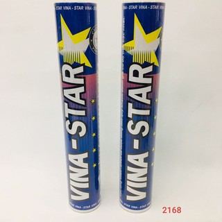 HỘP CẦU LÔNG VINA STAR ỐNG CẦU LÔNG VINA STAR (HỘP /12 TRÁI )