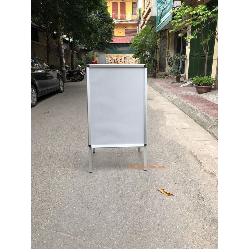 [Nhập khẩu chính hãng] Bảng chỉ dẫn quảng cáo khổ A1 chữ A một mặt bằng nhôm 60x85cm