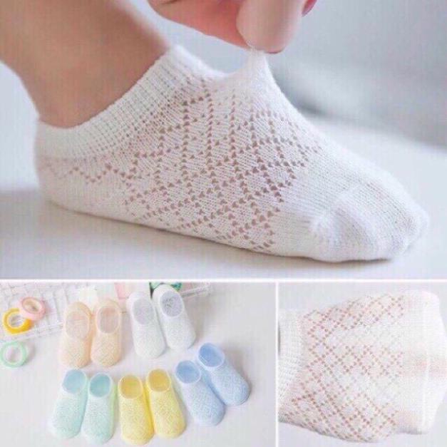 SET 5 ĐÔI TẤT LƯỚI HÀNG XUẤT LOẠI I SIÊU MỊN CHO BÉ - LADY