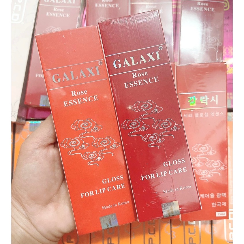 Dưỡng môi Galaxi kích màu sau xăm
