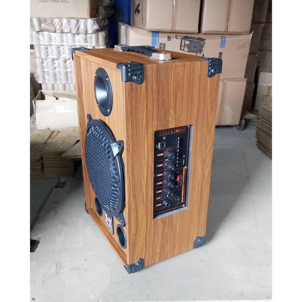 LOA KÉO XM-206C, Loa kéo di động PIN 7.4V + 1 mic