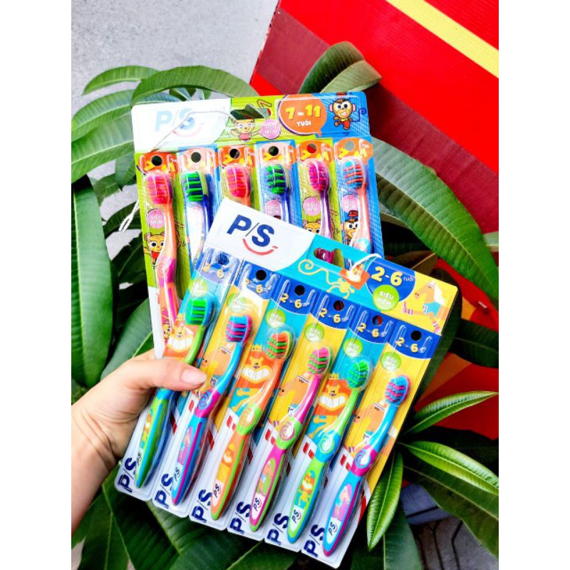 Bàn chải trẻ em P/s cho trẻ 2-6t / 7-11t