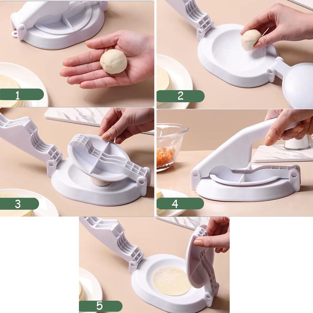 Dụng Cụ Làm Há Cảo Dạng Nhấn Thiết Kế Mới Tiện Lợi Dễ|Khuôn Làm Bánh Ravioli Dạng Nhấn Tiện Dụng
