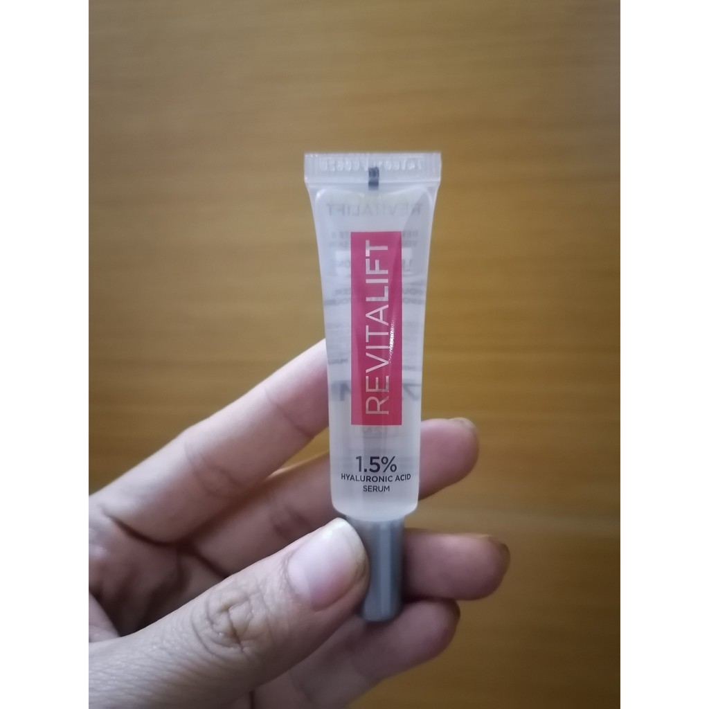 Serum siêu cấp ẩm sáng da Loreal Paris pure Hyaluronic Acid 1.5% 7.5ml