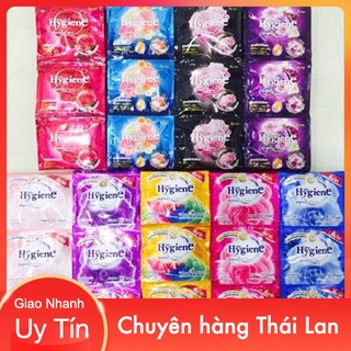 Combo dây nước xả vải đậm đặc hygiene 20ml 12 gói thái lan