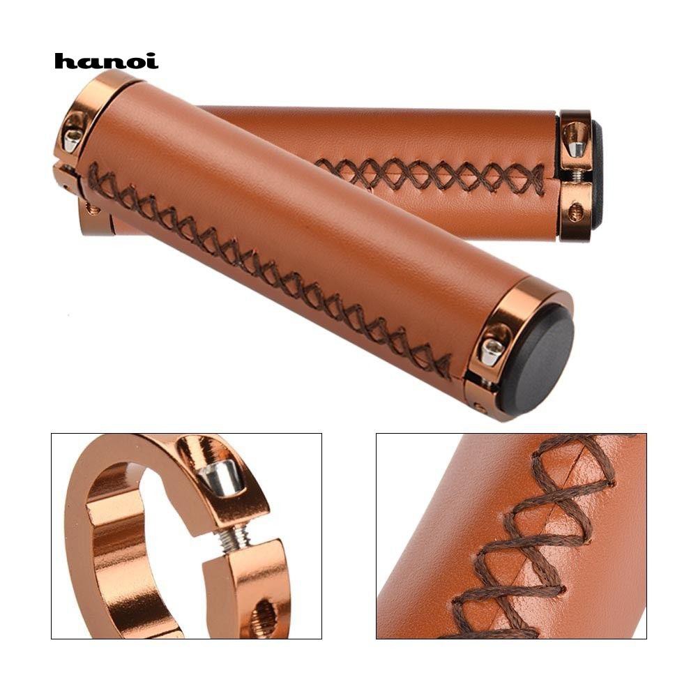 Cặp tay nắm bằng da chống trượt cho xe đạp leo núi