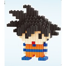 Mô hình Goku Xếp hình lego
