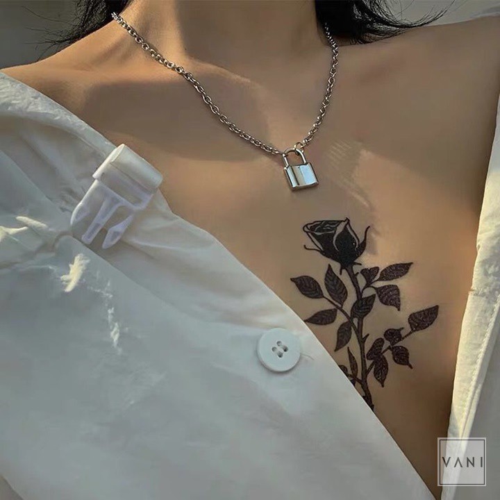 Dây Chuyền Hình Ổ Khóa Phong Cách Độc Lạ Cá Tính - Vani Store [TS000364-O7]