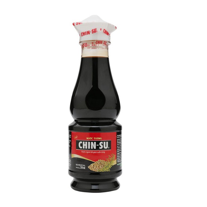 Nước Tương Chin Su Tỏi Ớt - Đậu Nành Chai 330ml