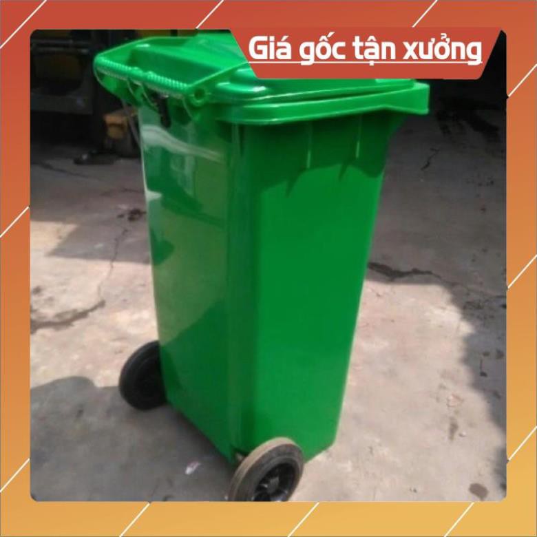 [Rẻ vô địch] Thùng rác nhựa công cộng có bánh xe các kích cỡ ( 60, 80, 100, 120, 240L )