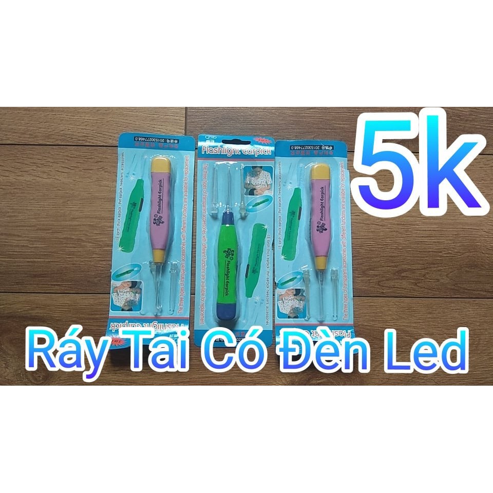 Dụng Cụ Ráy Tai Có Đèn Led