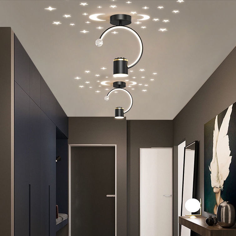 IKEE hiện đại đèn ban công bắc âu đèn ốp trần đèn trần trang trí phòng khách led phòng ngủ