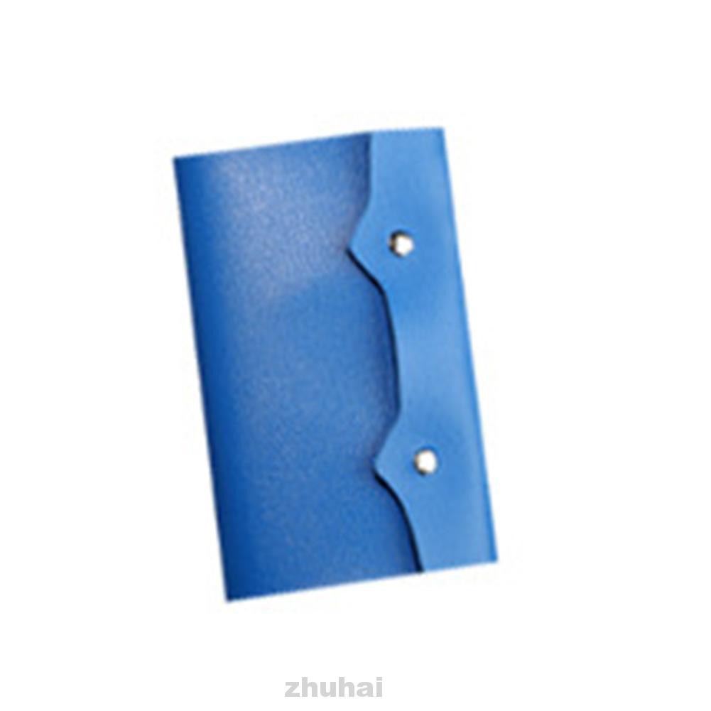 Ví Da Pu 108 Ngăn Đựng Thẻ Màu Trơn Thời Trang | BigBuy360 - bigbuy360.vn