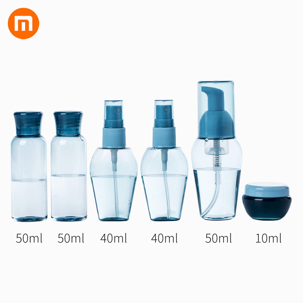 Xiaomi Youpin Set 6 chai chiết mỹ phẩm   Jordan &amp; Judy nhỏ gọn dành cho du lịch