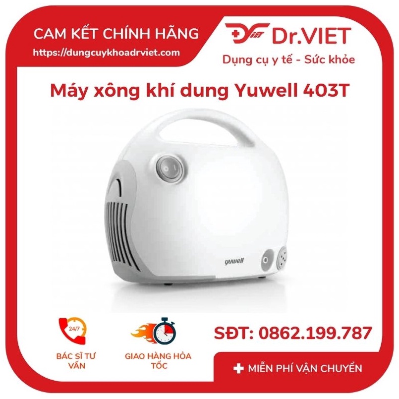 [Mã INCU300 giảm 10% đơn 499K] Máy xông khí dung Yuwell 403T