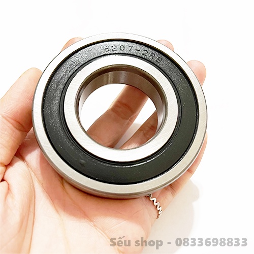 VÒNG BI - BẠC ĐẠN MÃ 6207 - 2RS hàng mới giá tốt