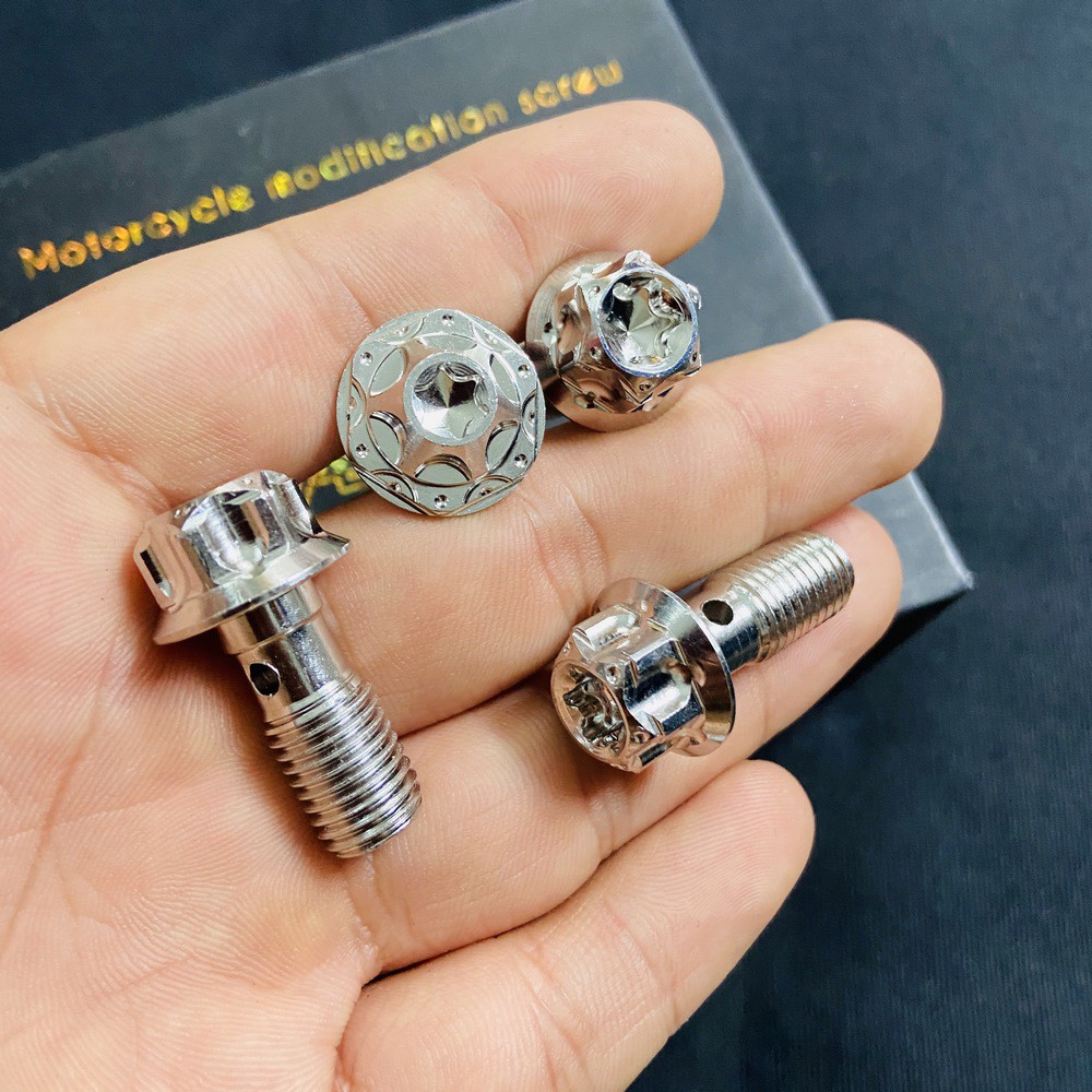 [ỐC SALAYA 10LY] ỐC bắt dây dầu xe máy, ốc SALAYA 10LY giữ dây dầu