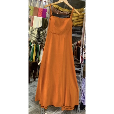 VÁY ĐẦM MAXI 2 DÂY HỞ LƯNG SEXY
