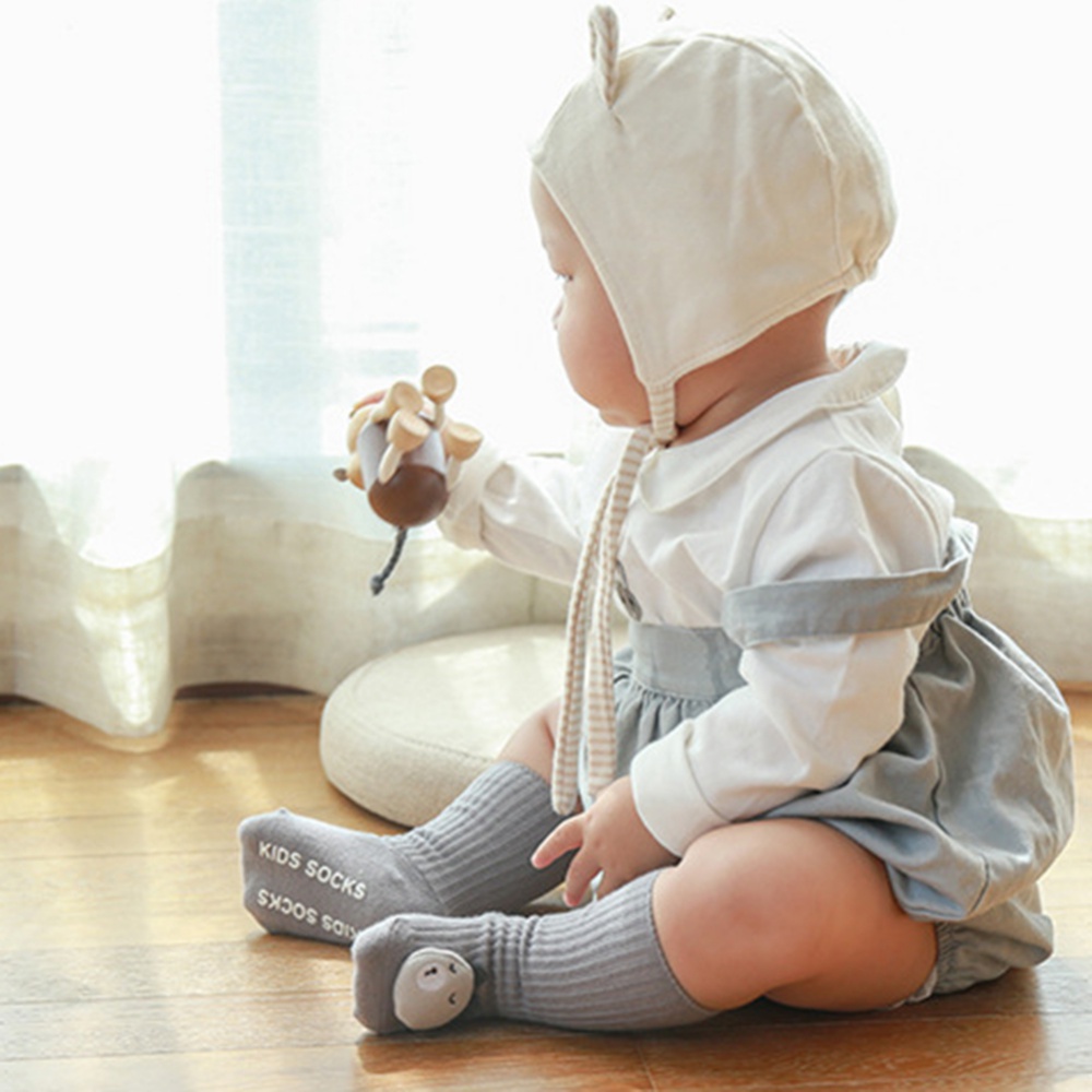 Vớ cotton chống trượt họa tiết hoạt hình dễ thương cho trẻ em