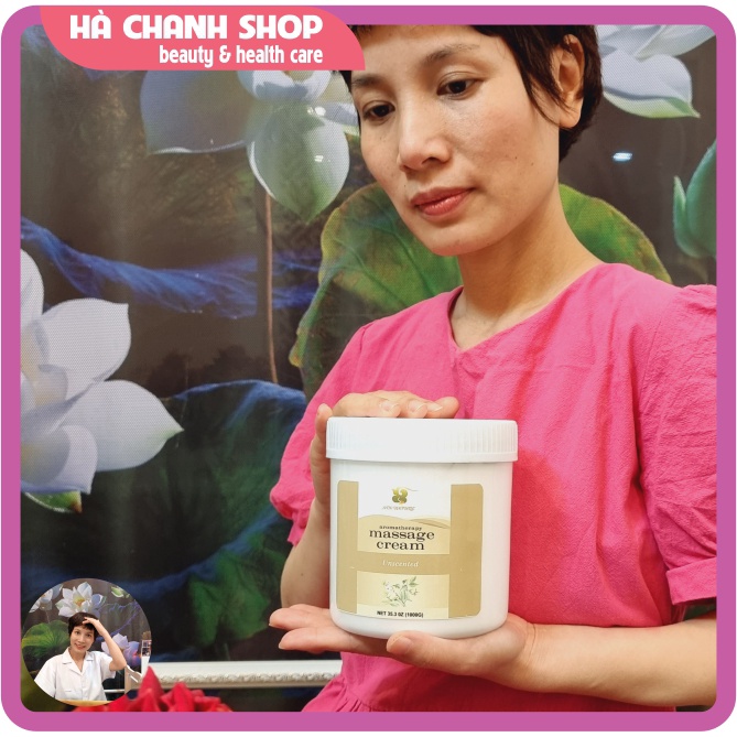 Kem Massage Mặt APA Nature - Aromatherapy Massage Cream Mát Xa Mặt Chiết Xuất Lô Hội Cấp Ẩm Dưỡng Da Size Lớn 1000gr