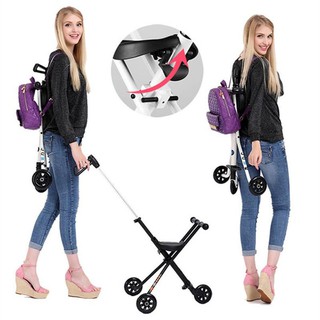 Xe đẩy ba bánh trẻ em siêu gọn nhẹ