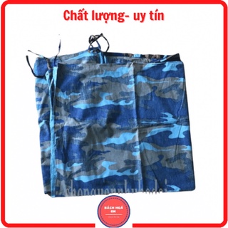 Vỏ chăn rằn ri xanh nước biển bền đẹp