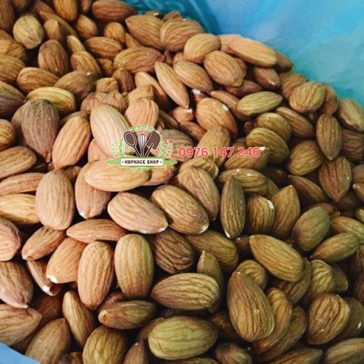 Hạnh nhân hạt chưa rang - 100gr