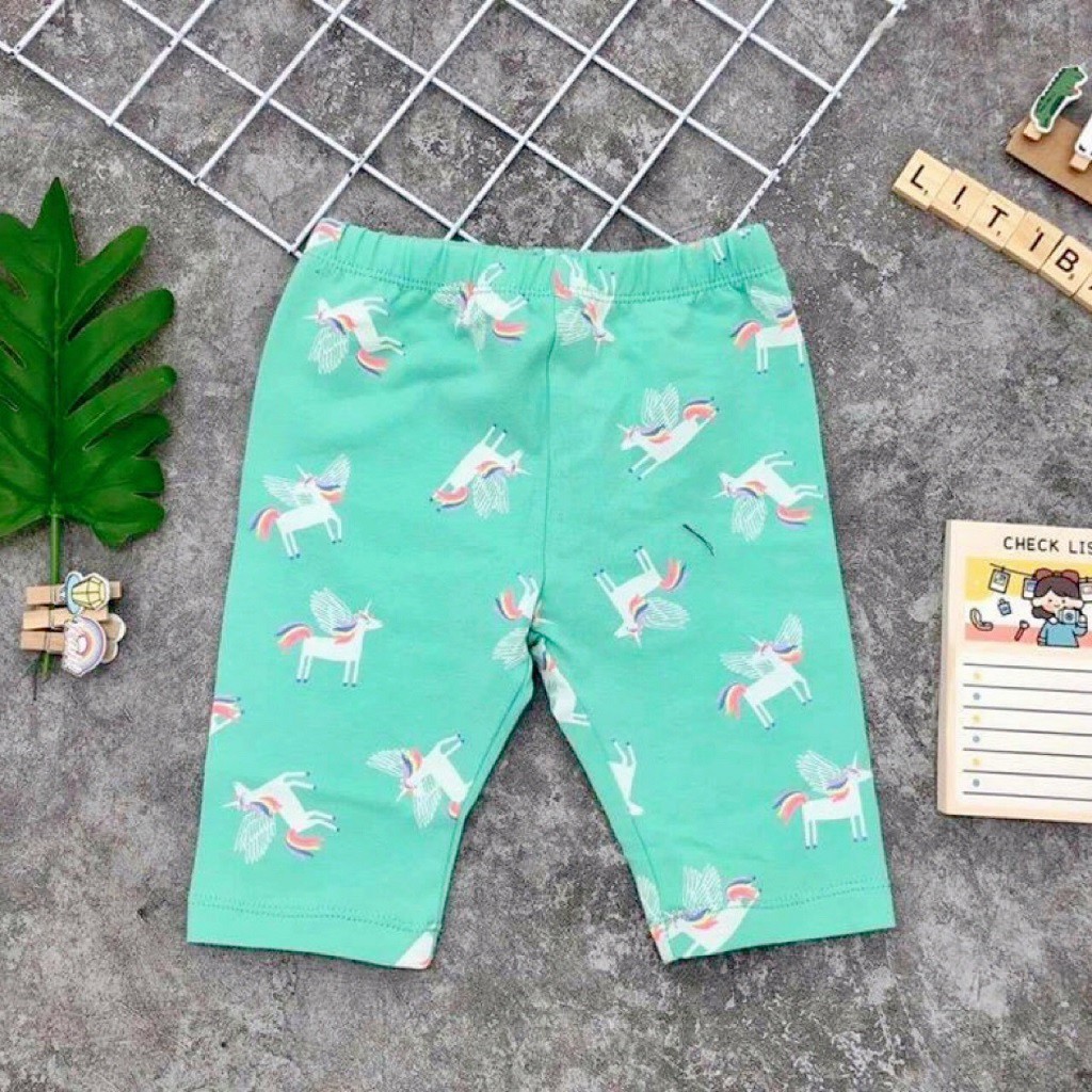 Quần legging bé gái, quần legging cho bé chất cotton mềm mát, size 1-8 tuổi - SUNKIDS