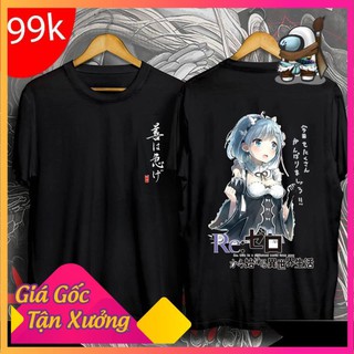 Áo Rem Ram - áoin hình Re:zero được yêu thích, cực đẹp cực ngầu giá tận xưởng
