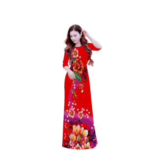 Áo Dài Lụa H10