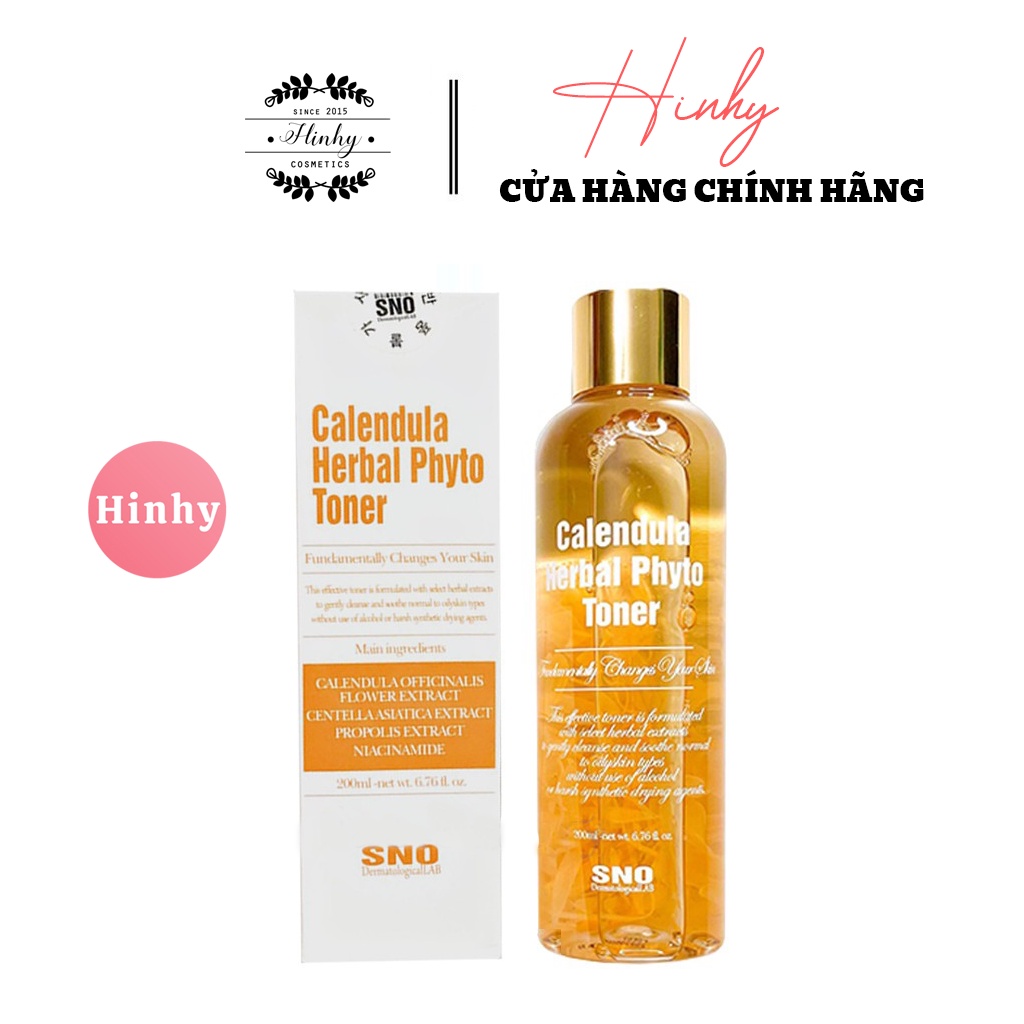 Toner Hoa Cúc SNO Calendula Herbal Phyto