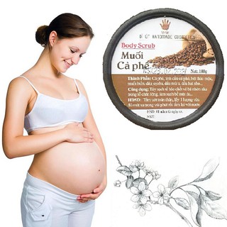 Tẩy da chết cà phê Body cho bà bầu