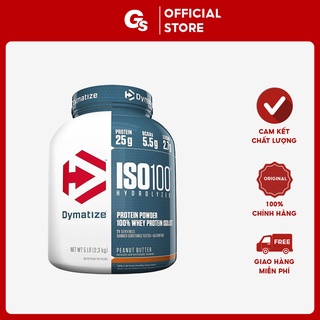 Sữa tăng Cơ Dymatize Iso 100, 5Lb Chính hãng