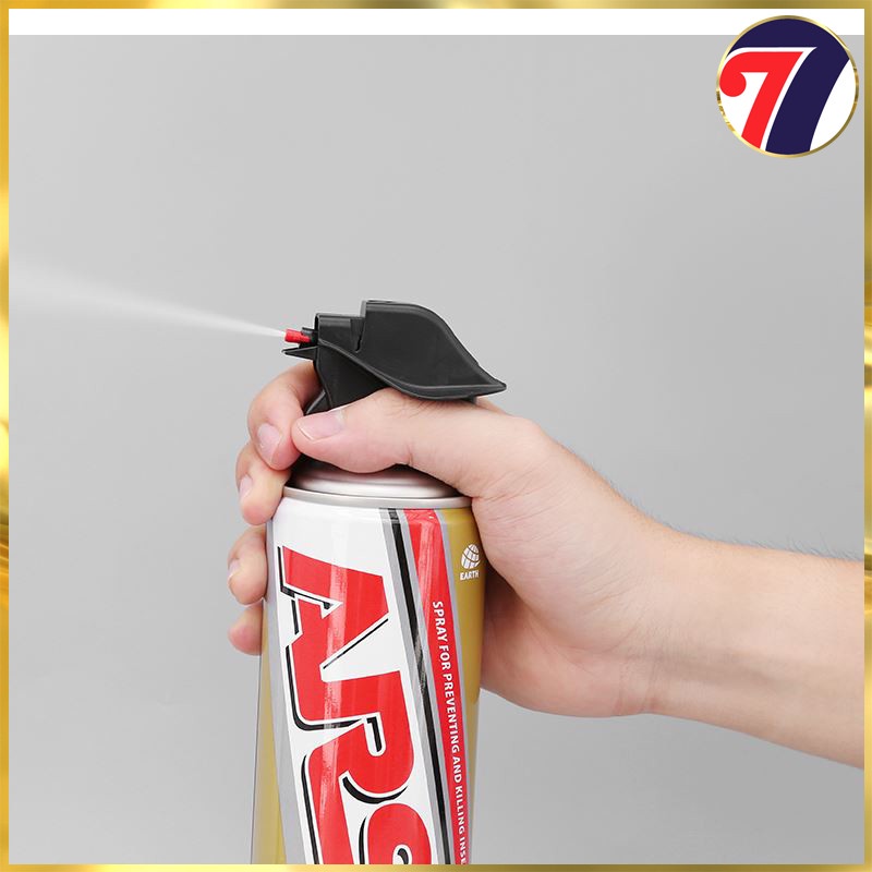 Bình xịt côn trùng ARS 600ml CÔNG NGHỆ NHẬT BẢN - Không Mùi (kèm quà tặng - DAO GỌT TRÁI CÂY SIÊU BÉN)