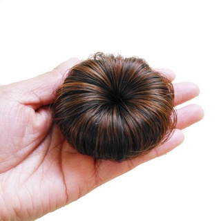 Búi tóc giả xoăn gợn sóng