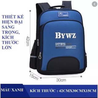 Balo phản quang siêu nhẹ chống thấm nước BYWZ cho học sinh cấp 1 & cấp 2 (Hàng loại đẹpchống gù)