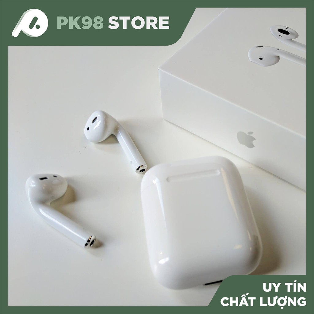 [AIRPODS 2] TAI NGHE BLUETOOTH - ĐỊNH VỊ - ĐỔI TÊN - CHIP JERY - DÙNG CHO CẢ IOS VÀ ANDROID