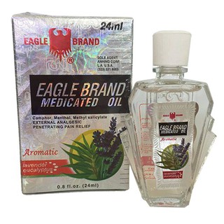 DẦU GIÓ CON Ó MỸ EAGLE BRAND MEDICATED OIL 24ML CỦA SINGAPORE (DẦU XANH, DẦU TRẮNG)