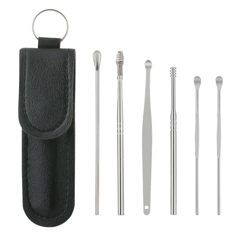 [Hàng mới về] Bộ 6 dụng cụ lấy ráy tai tiện lợi (b13)