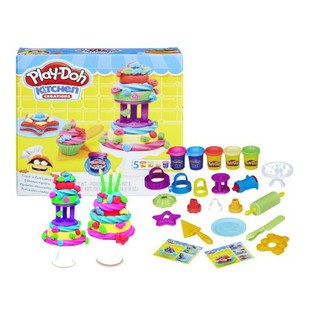 Đồ chơi đất nặn tháp bánh kem sắc màu PLAY-DOH TS