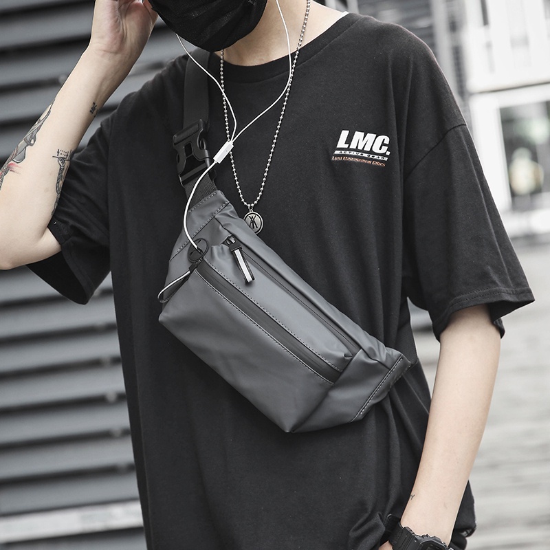 [Túi đeo chéo đeo ulzzang thời trang] [Túi bao tử bụng unisex thời trang đi chơi khóa kéo nhiều ngăn phong cách cao cấp] | BigBuy360 - bigbuy360.vn