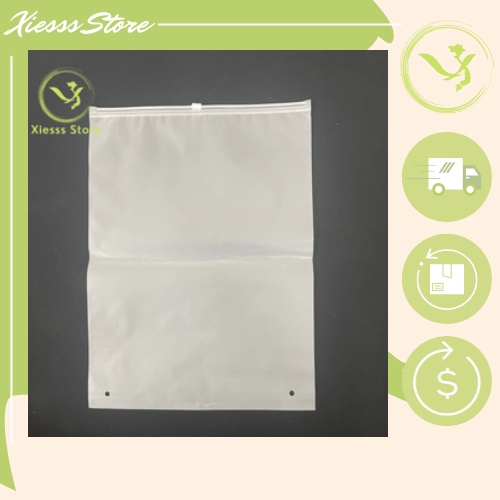 TÚI ZIPLOCK HD mờ khoá kéo có lỗ thông hơi 1KG đủ size đựng quần áo-Xiesss Store