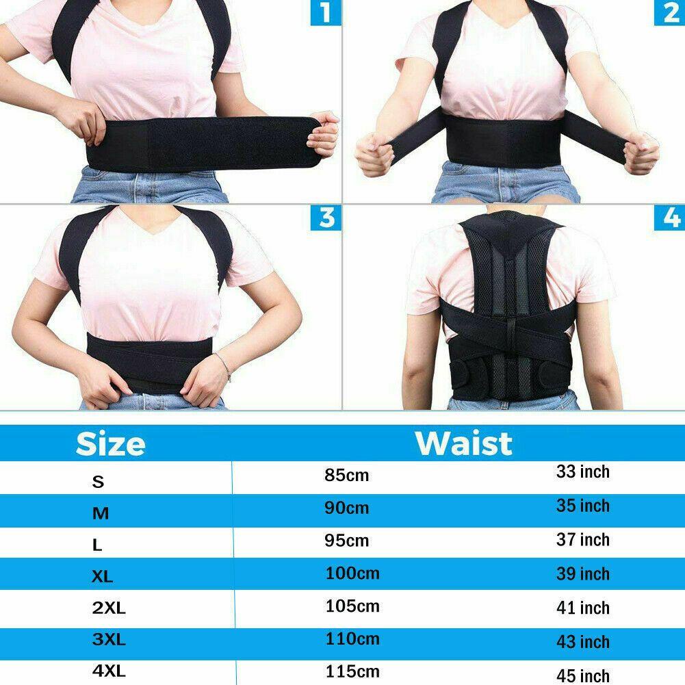 Đai Đeo Ngực / Vai / Lưng Hỗ Trợ Điều Chỉnh Được Thoải Mái