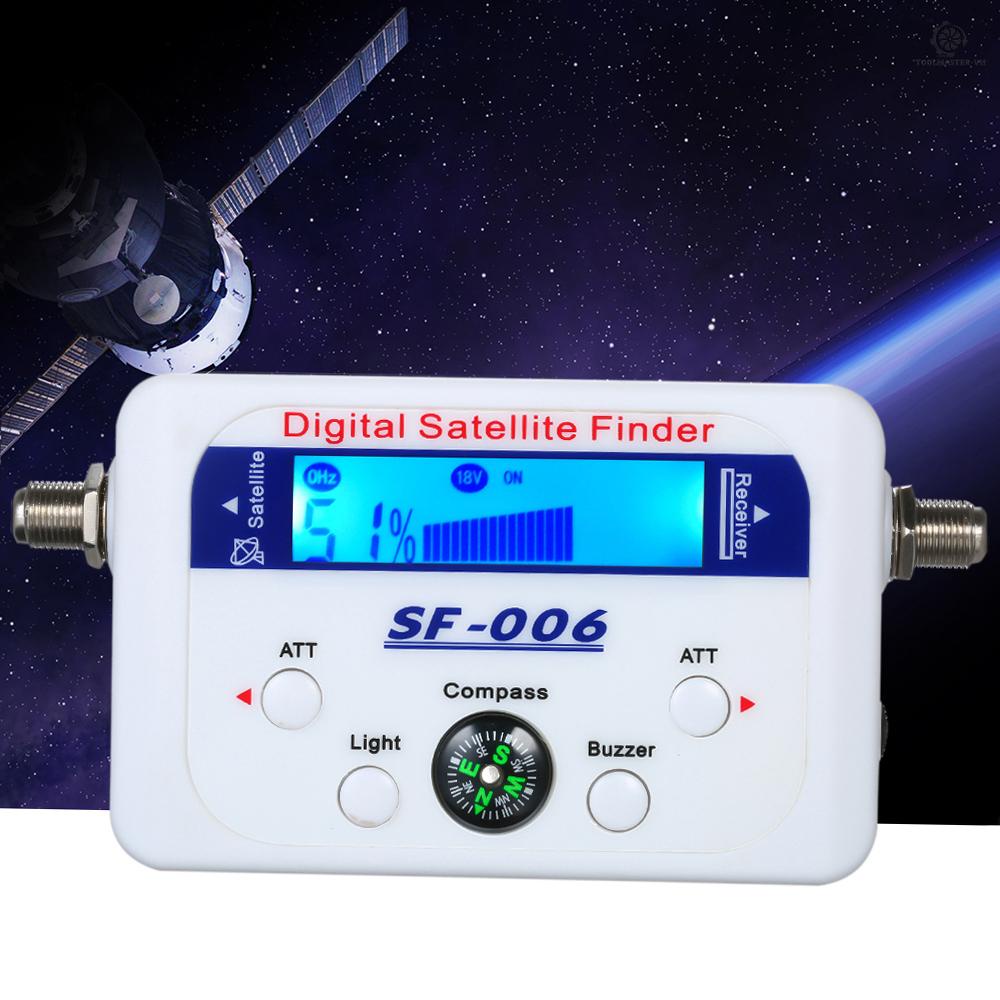 Thiết Bị Dò Sóng Vệ Tinh Kỹ Thuật Số Mini Có Màn Hình LCD Chuyên Dụng