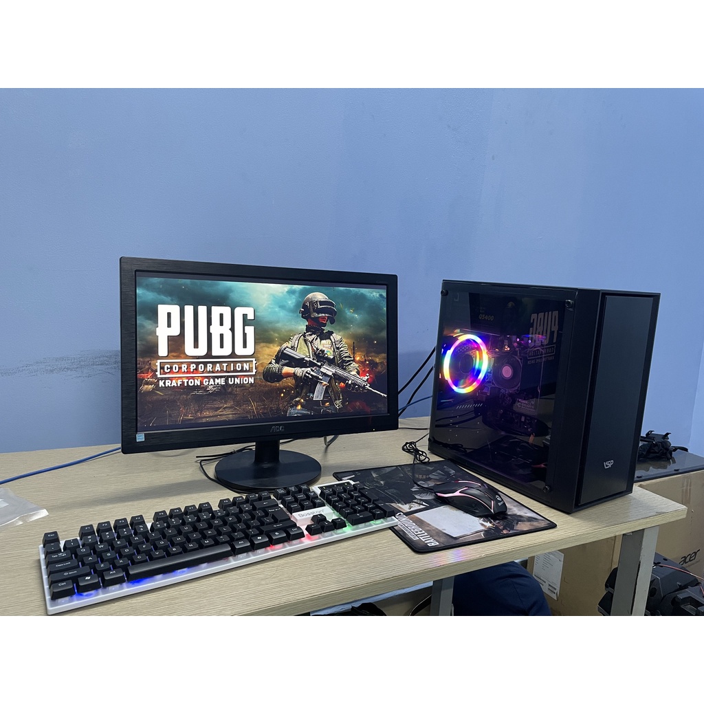 Bộ máy tính chơi game Liên Minh, Pubg, Fifa online 4 Ram 8GB, SSD, Vga HD 7000 series