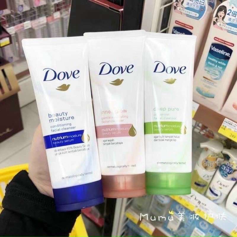 Sữa rửa mặt bọt Dove 100ml