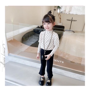 Quần ống loe bé gái