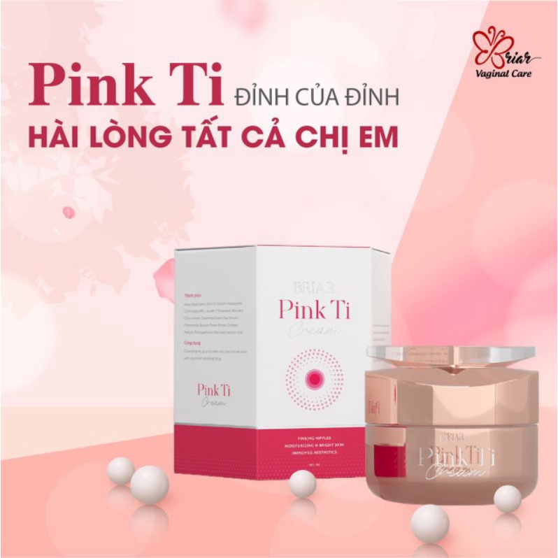 Kem Làm Hồng Nhũ Hoa và Xoá Thâm Vùng Nách PINK TI